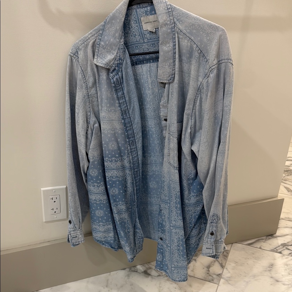 Light Blue Denim Shirt